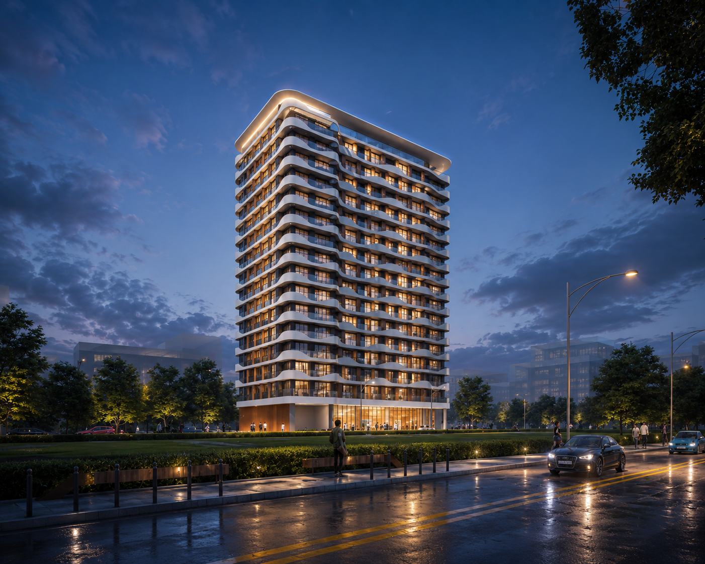 Photorealistic 3D render