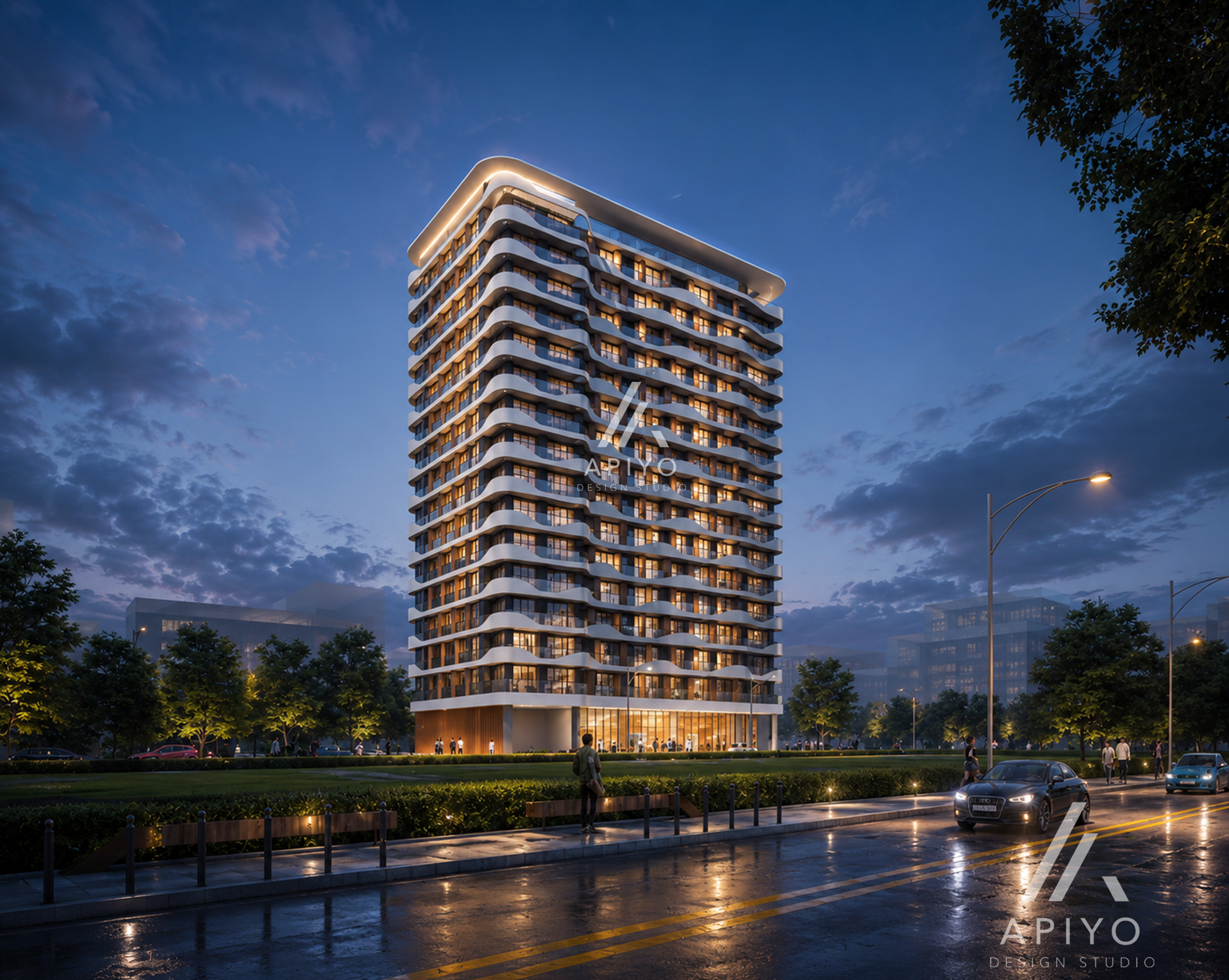 Large scale architecture and high rise development