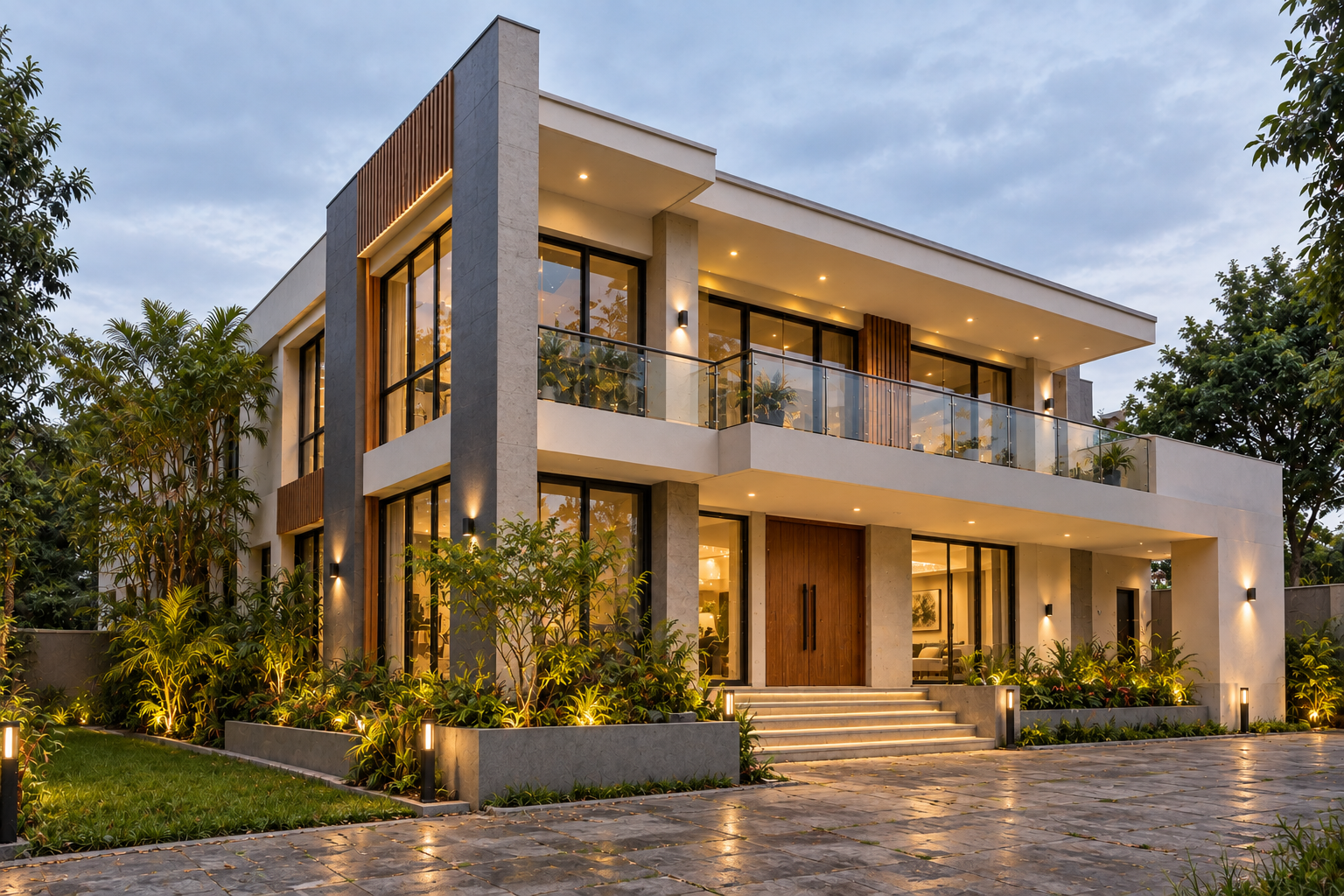 Renovated architectural project