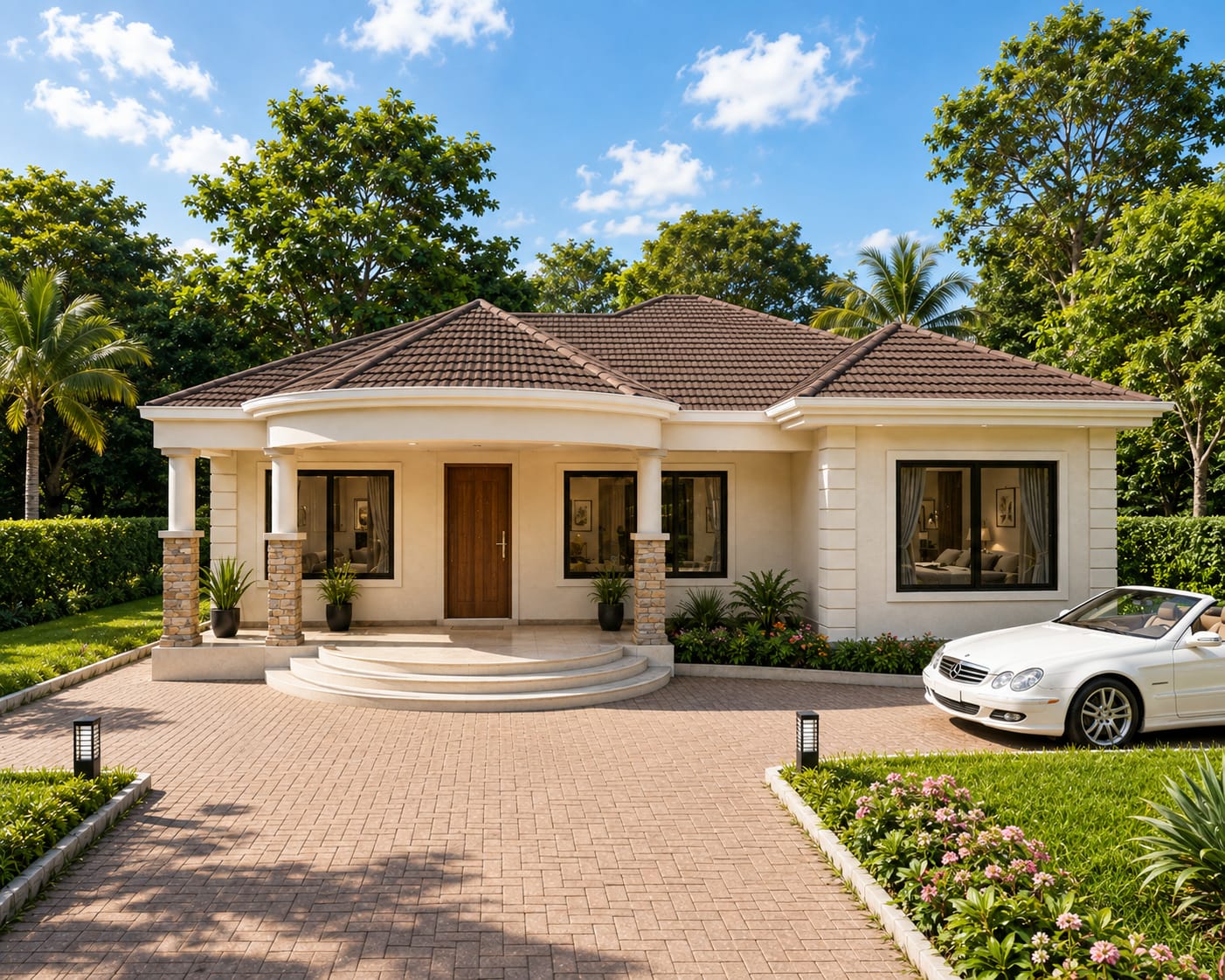 Modern 2 Bedroom Bungalow