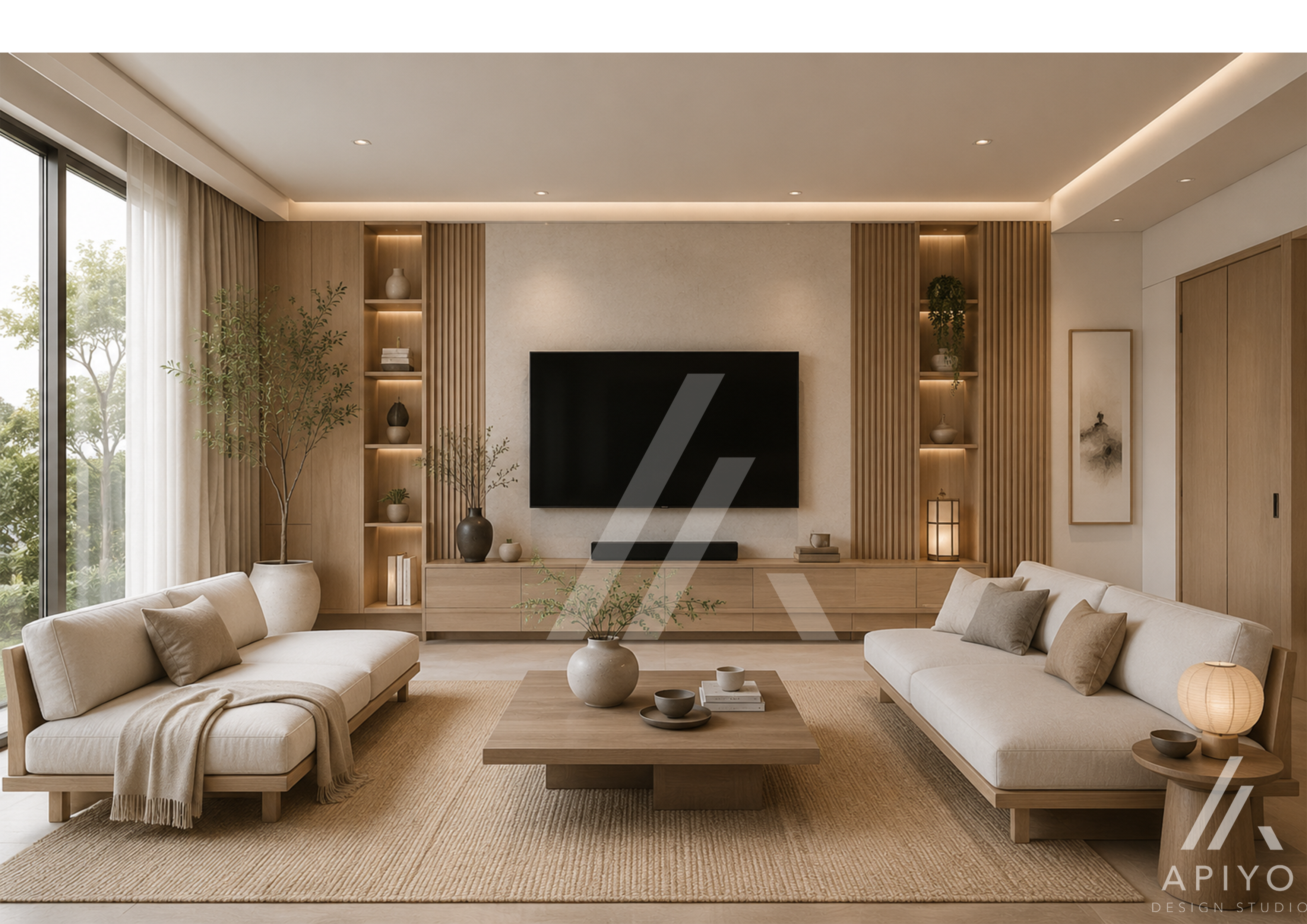 Japandi Living Room