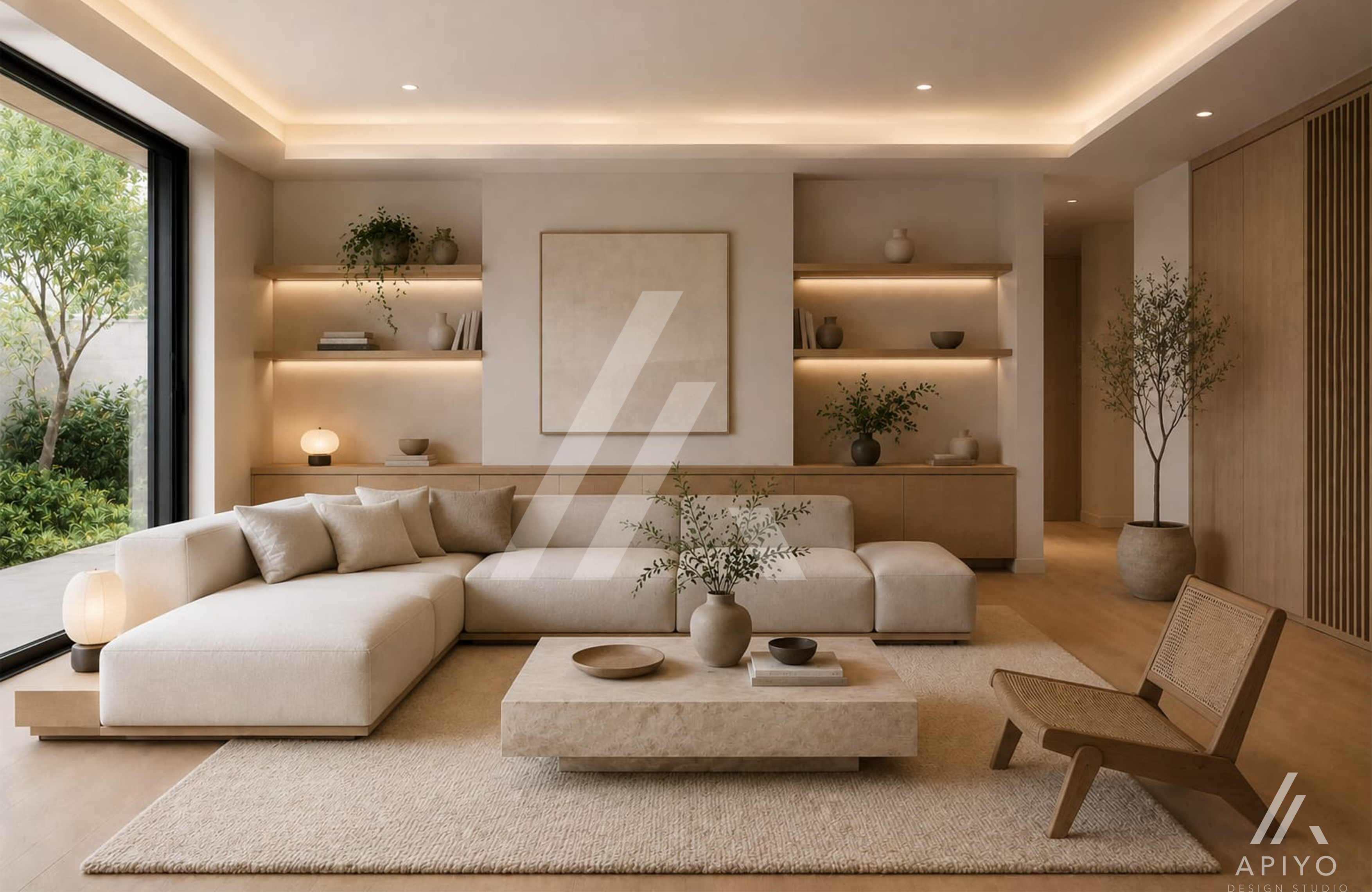 Japandi Living Room
