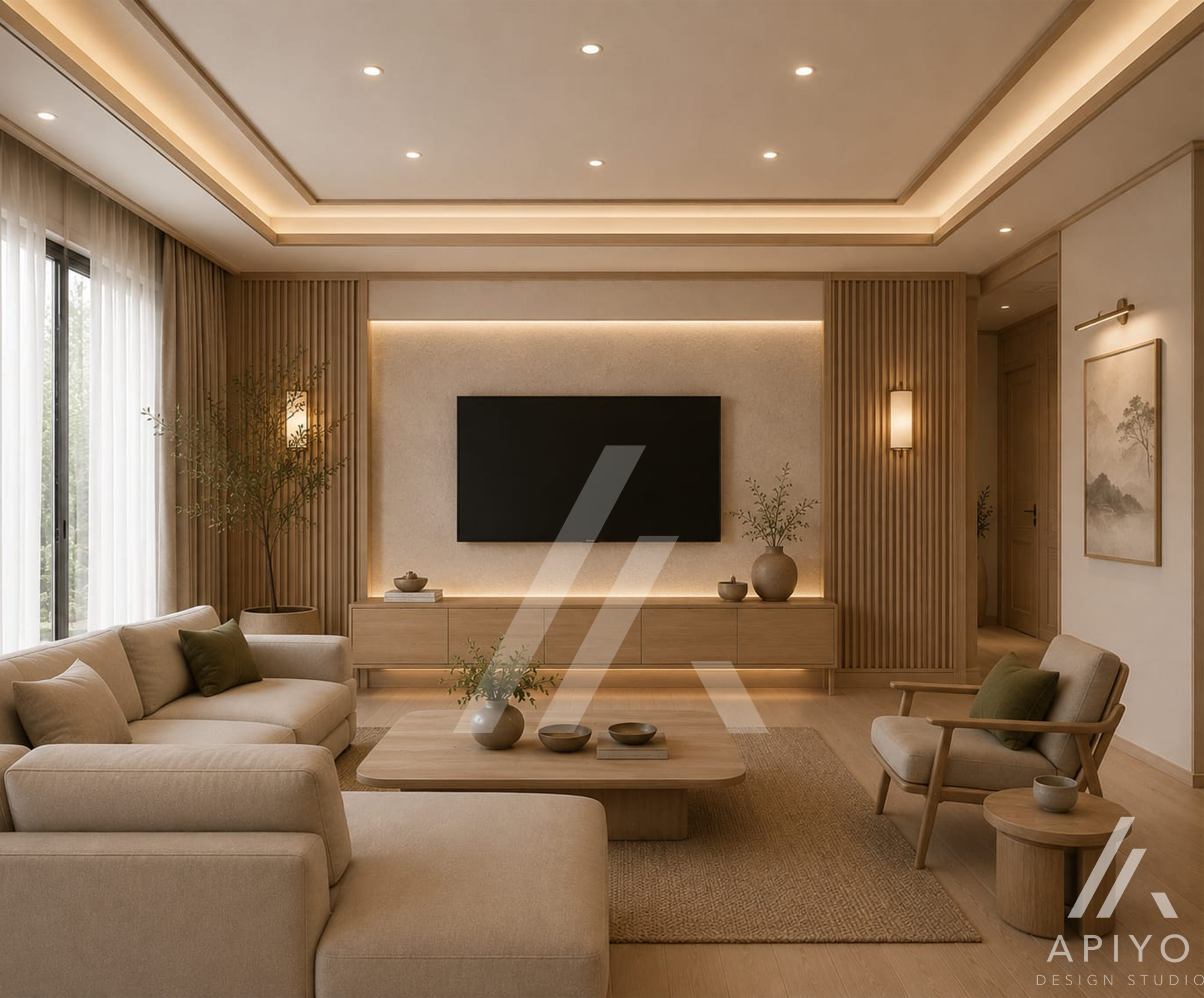 Japandi Living Room